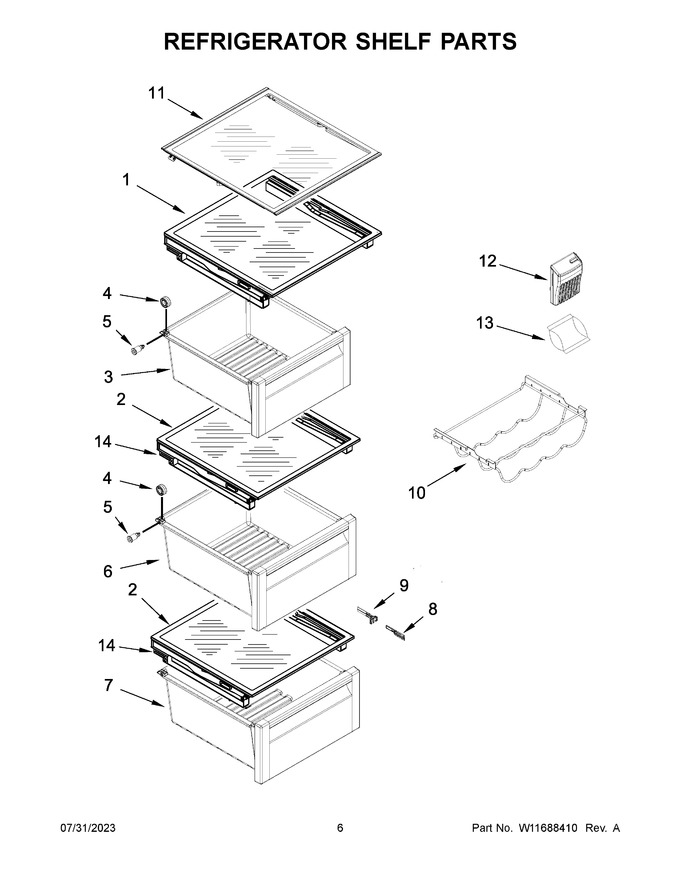 Diagram for KRSF705HBS05