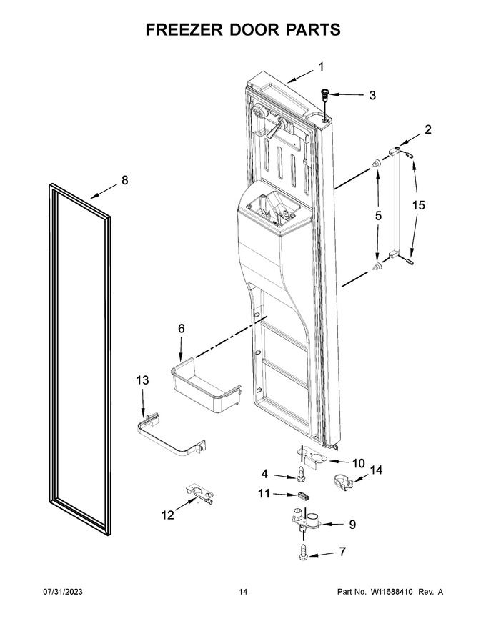 Diagram for KRSF705HPS05