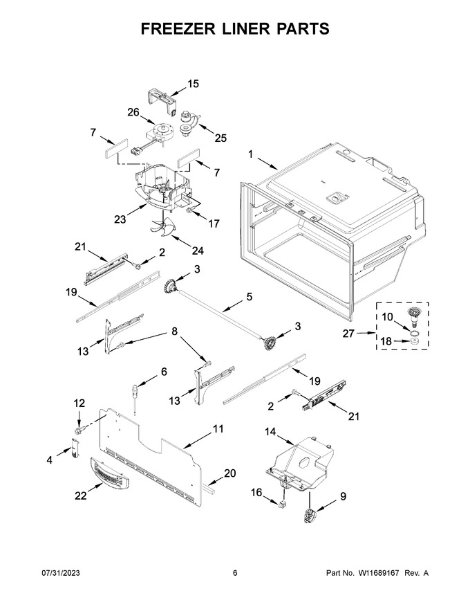 Diagram for MFI2570FEW08