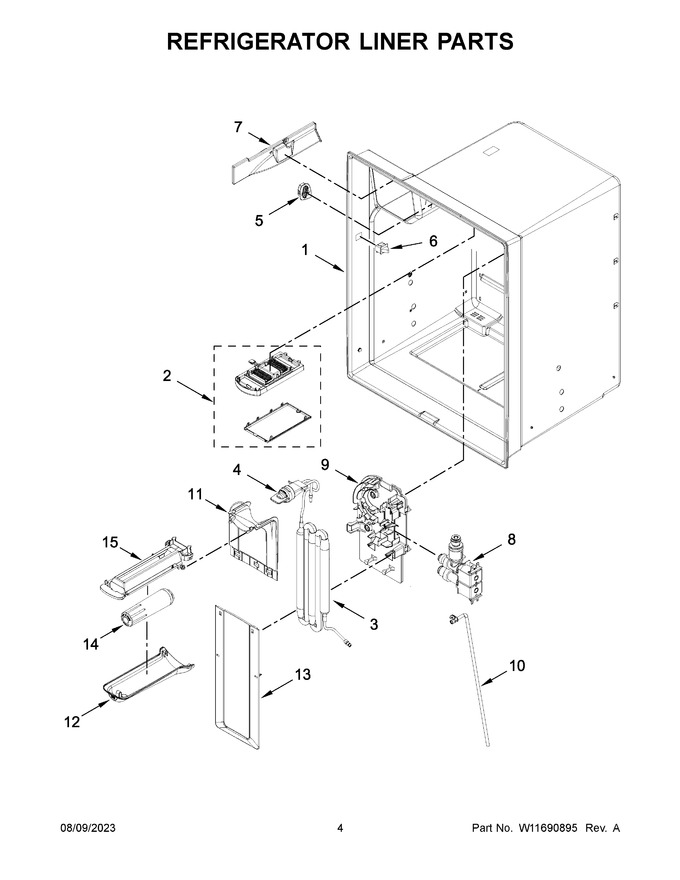 Diagram for WRX735SDHW08