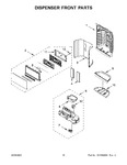 Diagram for 09 - Dispenser Front Parts