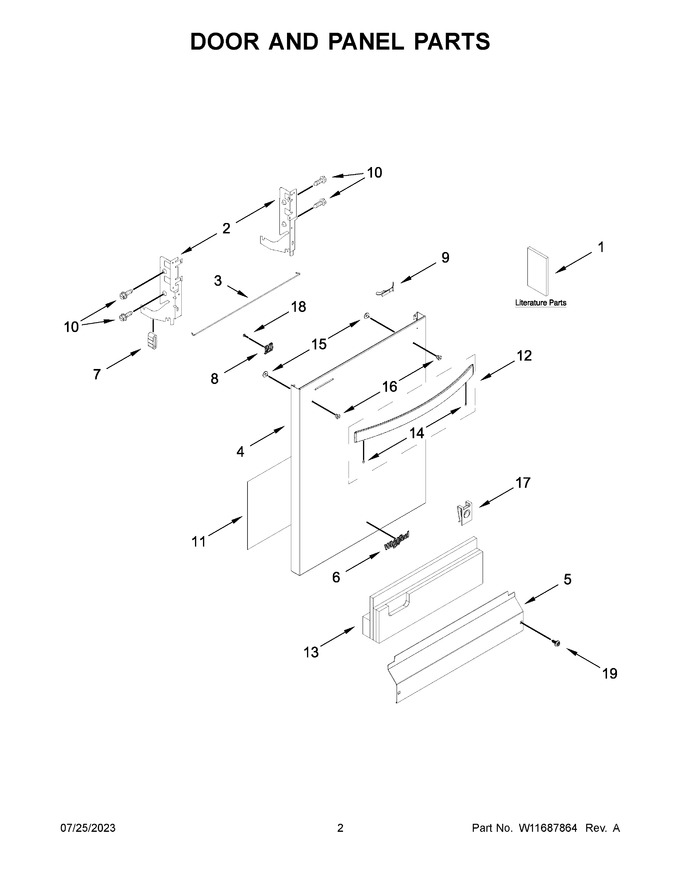Diagram for WDT730HAMZ1