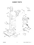 Diagram for 02 - Cabinet Parts