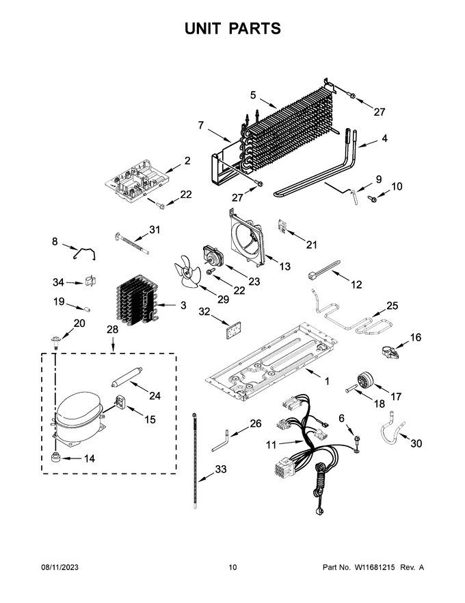 Diagram for WRT108FFDW04