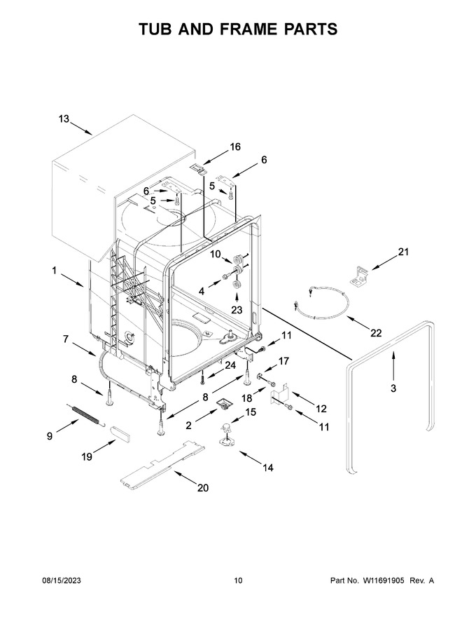Diagram for WDF341PAPW1