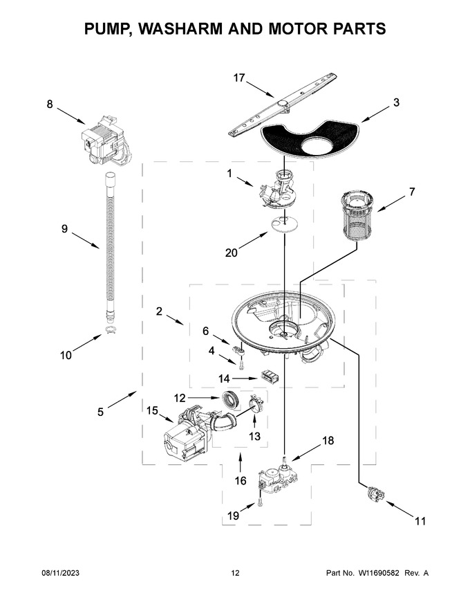 Diagram for WDP730HAMZ1
