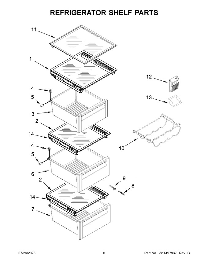 Diagram for KRSF705HBS01