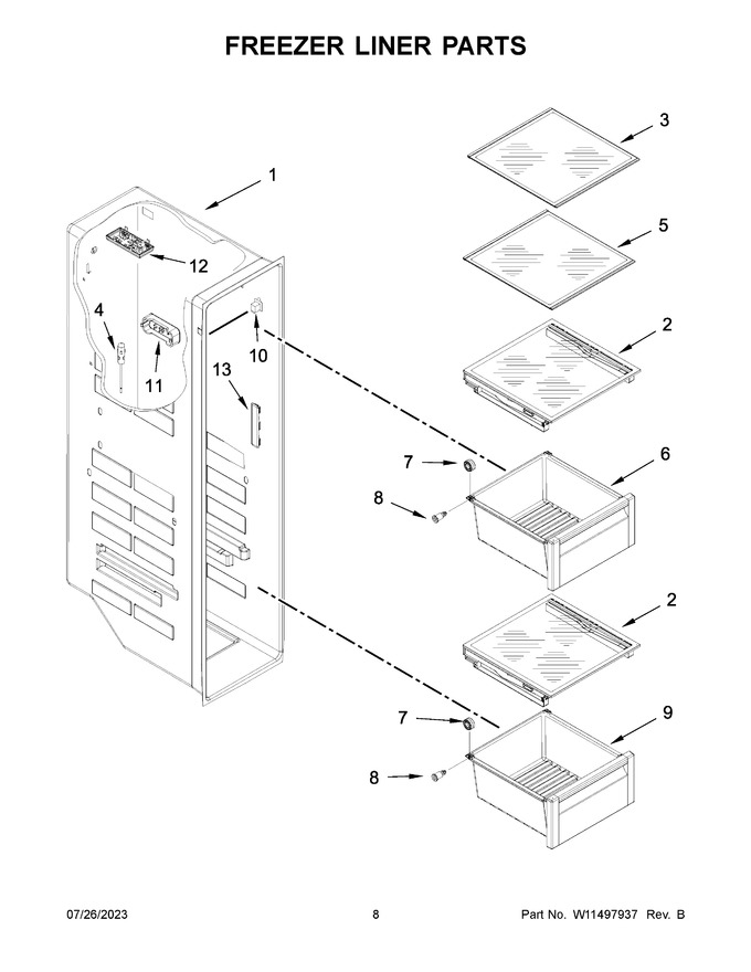 Diagram for KRSF705HPS01