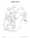 Diagram for 02 - Cabinet Parts