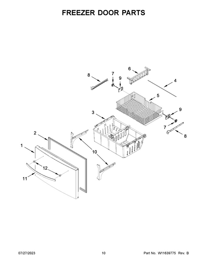 Diagram for WRX735SDHZ08