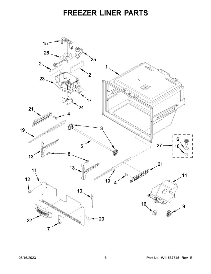 Diagram for WRX735SDHZ07