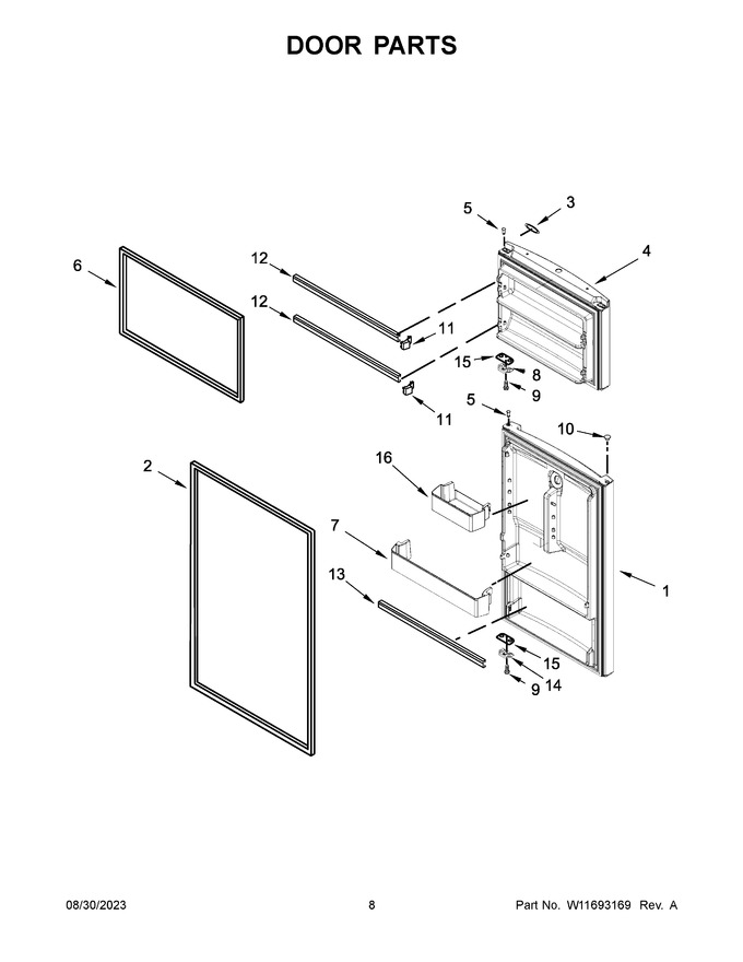 Diagram for WRTX5028PB01