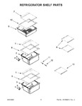 Diagram for 04 - Refrigerator Shelf Parts