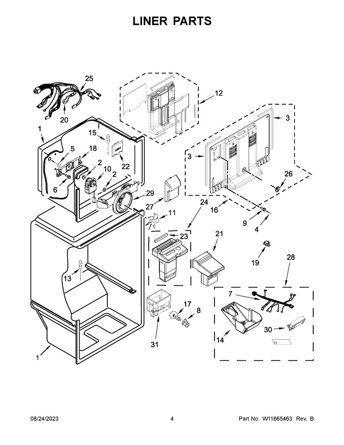 Diagram for WRTX5028PW00