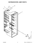 Diagram for 03 - Refrigerator Liner Parts