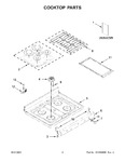 Diagram for 02 - Cooktop Parts