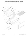 Diagram for 08 - Freezer Door And Basket Parts