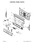 Diagram for 03 - Control Panel Parts