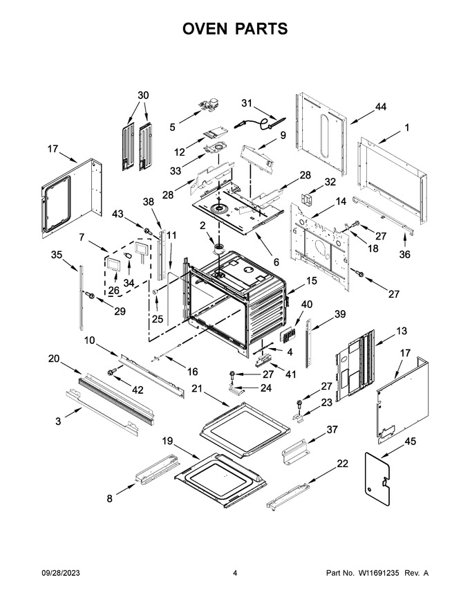 Diagram for KOCE500EWH23