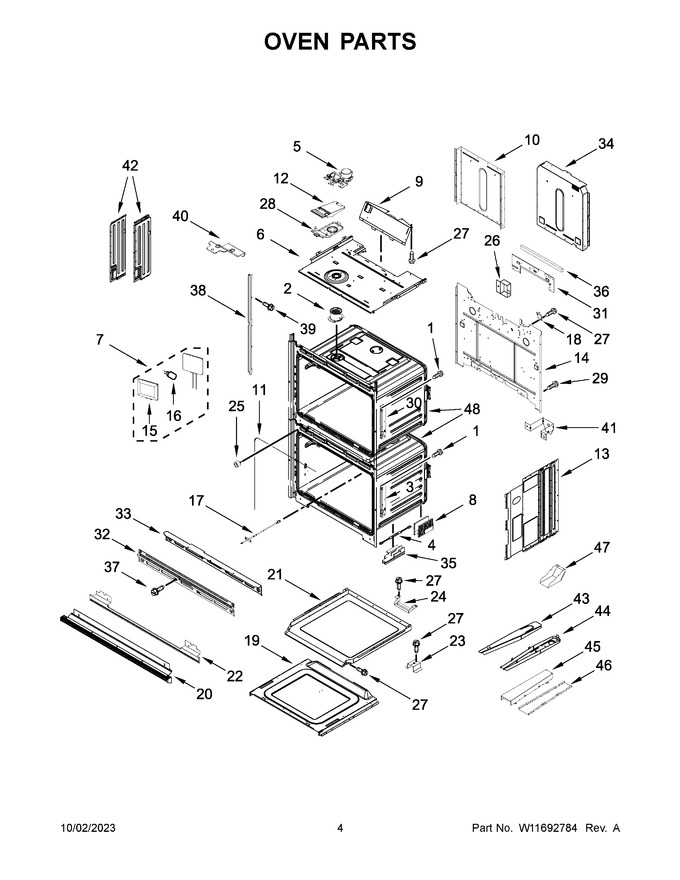 Diagram for WOED7030PV01