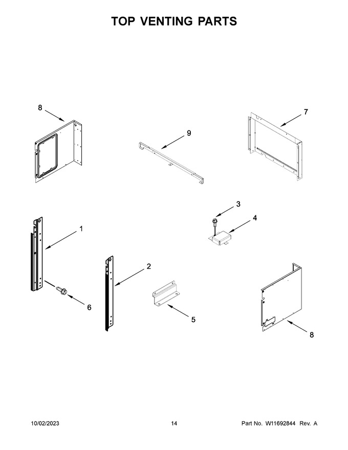 Diagram for WOEC7030PV01