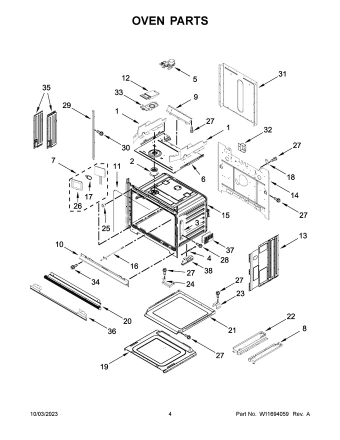 Diagram for WOEC5930LZ01