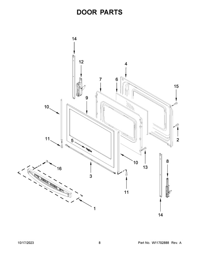 Diagram for WFE505W0HB6