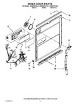 Diagram for 03 - Inner Door Parts