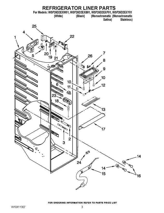 Diagram for WSF26D2EXY01