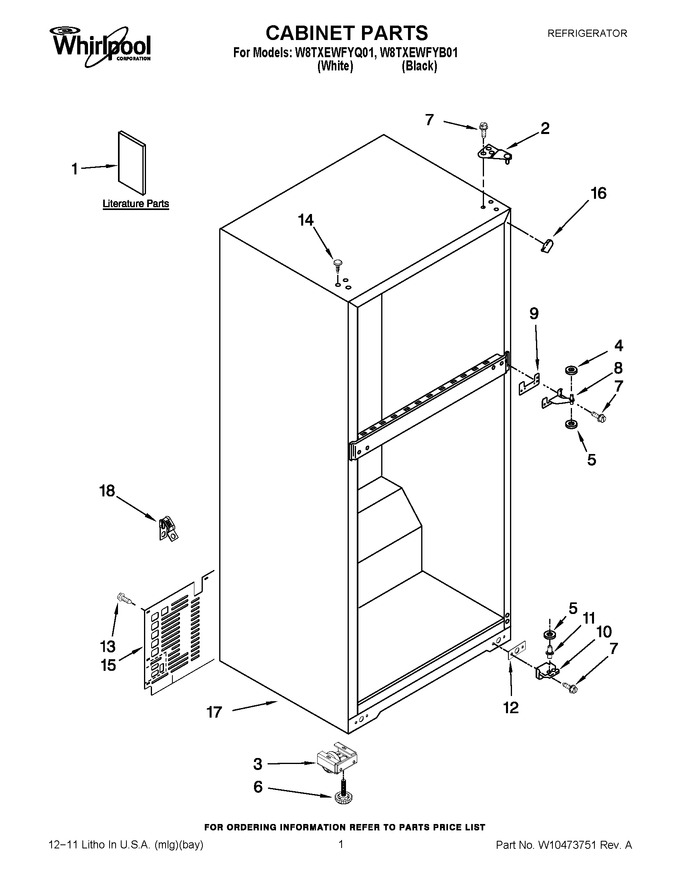 Diagram for W8TXEWFYB01