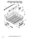 Diagram for 09 - Upper Rack And Track Parts