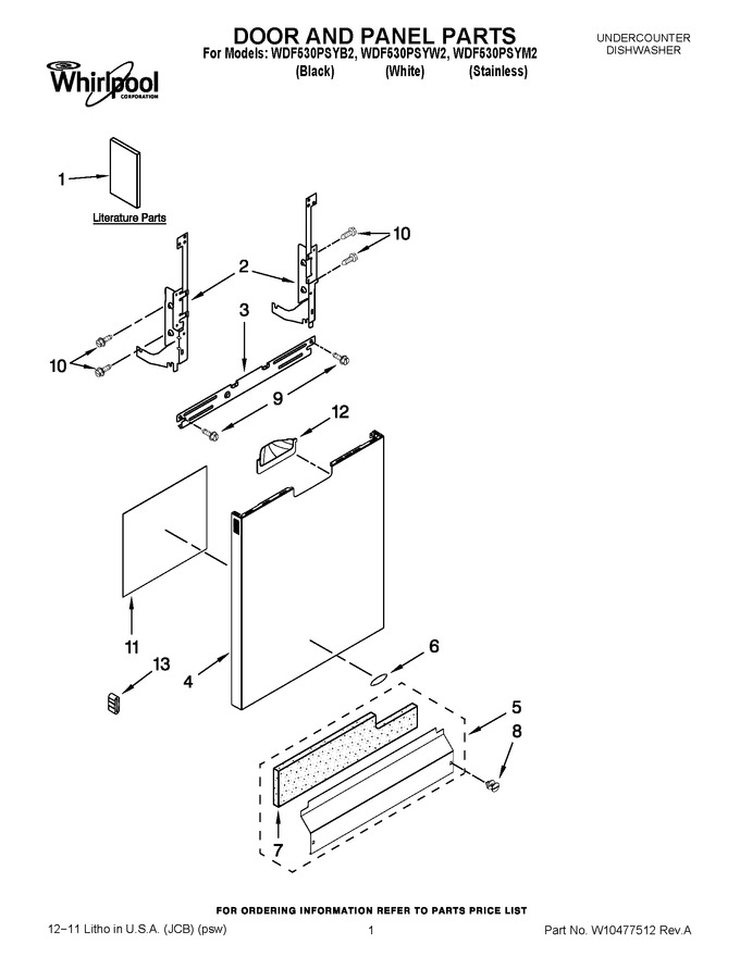 Diagram for WDF530PSYM2