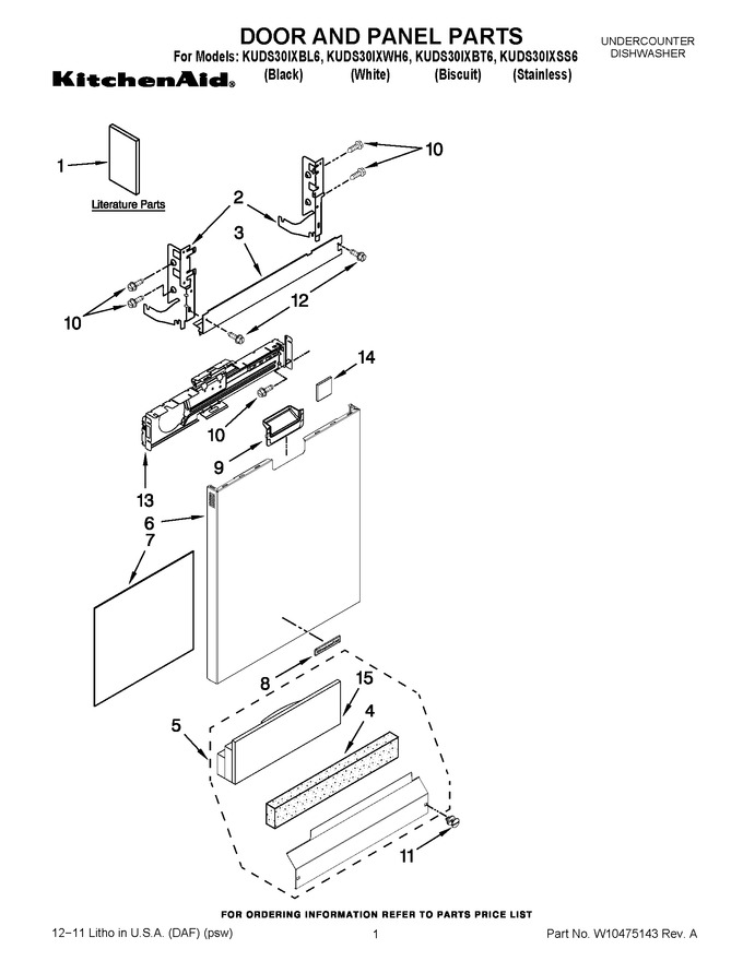 Diagram for KUDS30IXSS6