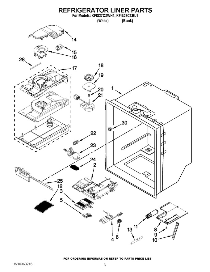 Diagram for KFIS27CXWH1