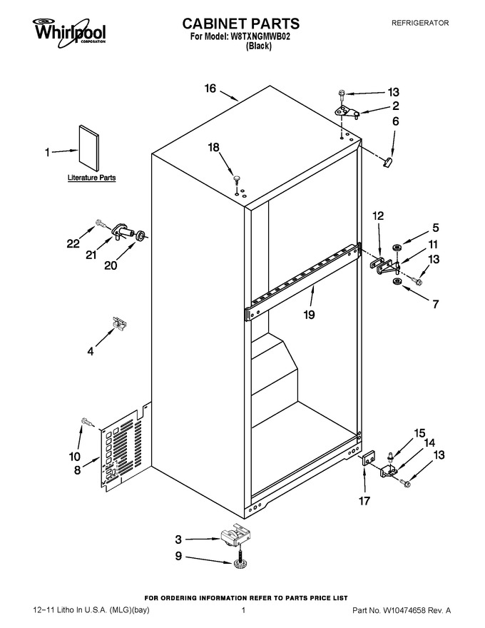 Diagram for W8TXNGMWB02