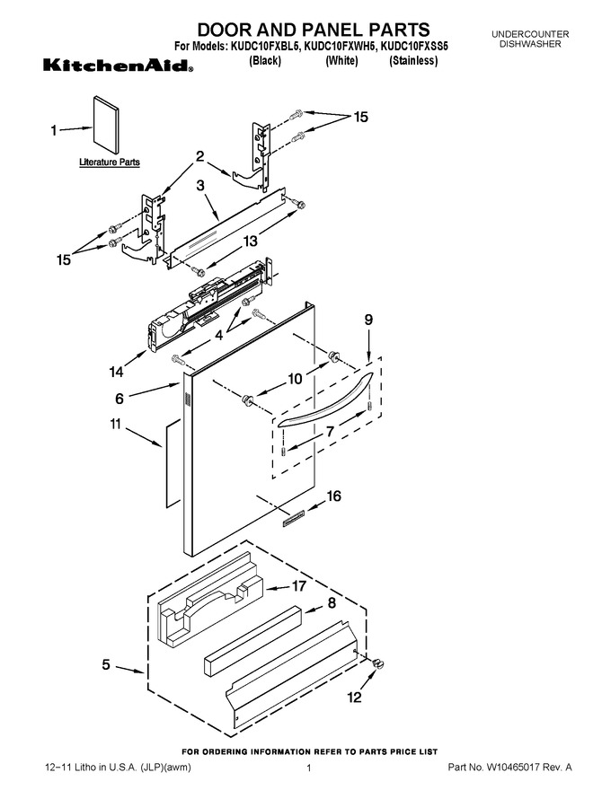 Diagram for KUDC10FXSS5