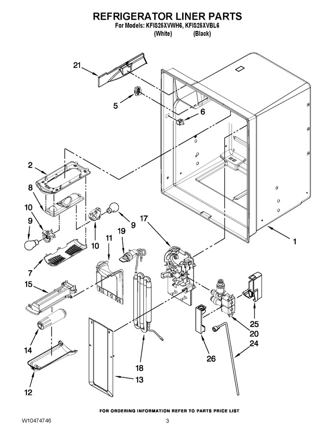 Diagram for KFIS25XVWH6