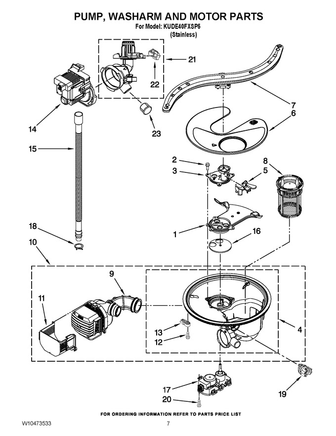 Diagram for KUDE40FXSP5