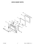 Diagram for 04 - Oven Door Parts
