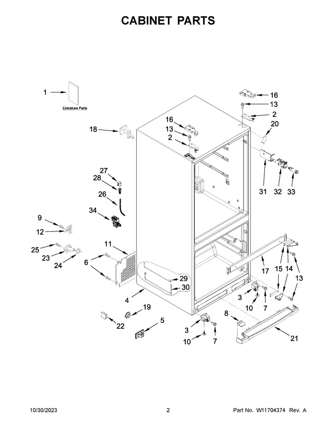 Diagram for WRFA60SMHZ03
