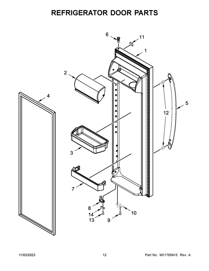 Diagram for WRS311SDHM11