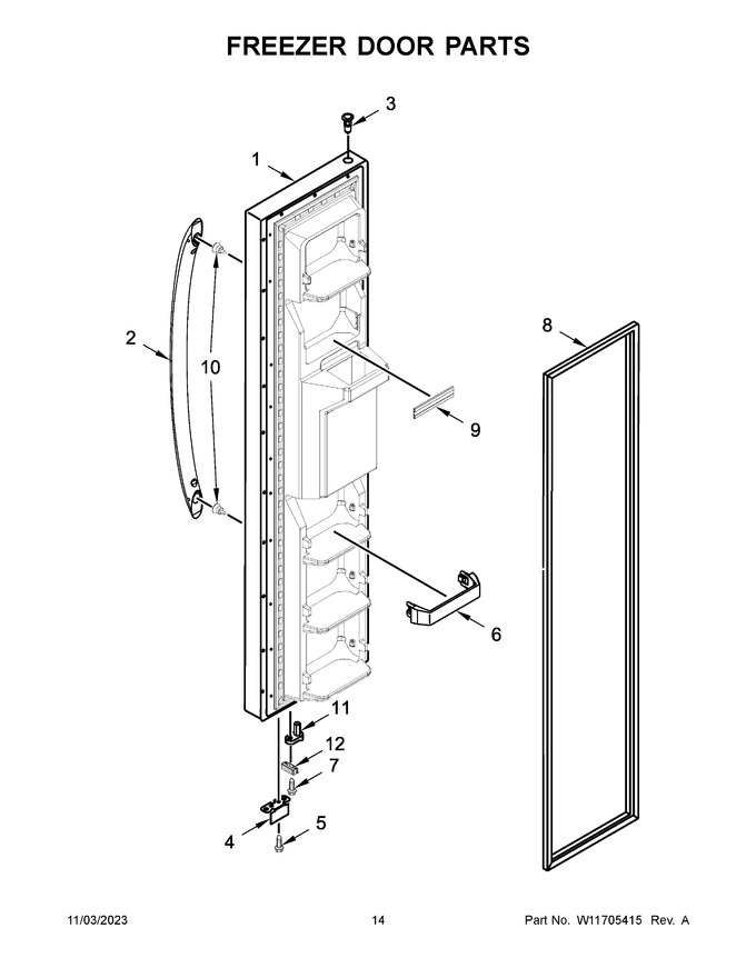 Diagram for WRS311SDHM11