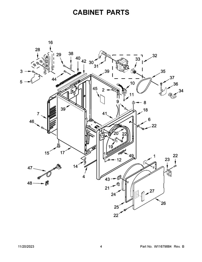 Diagram for YWED6150PW0