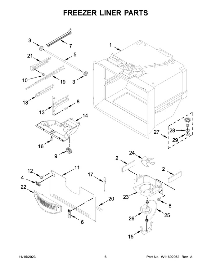 Diagram for WRB329LFBM05