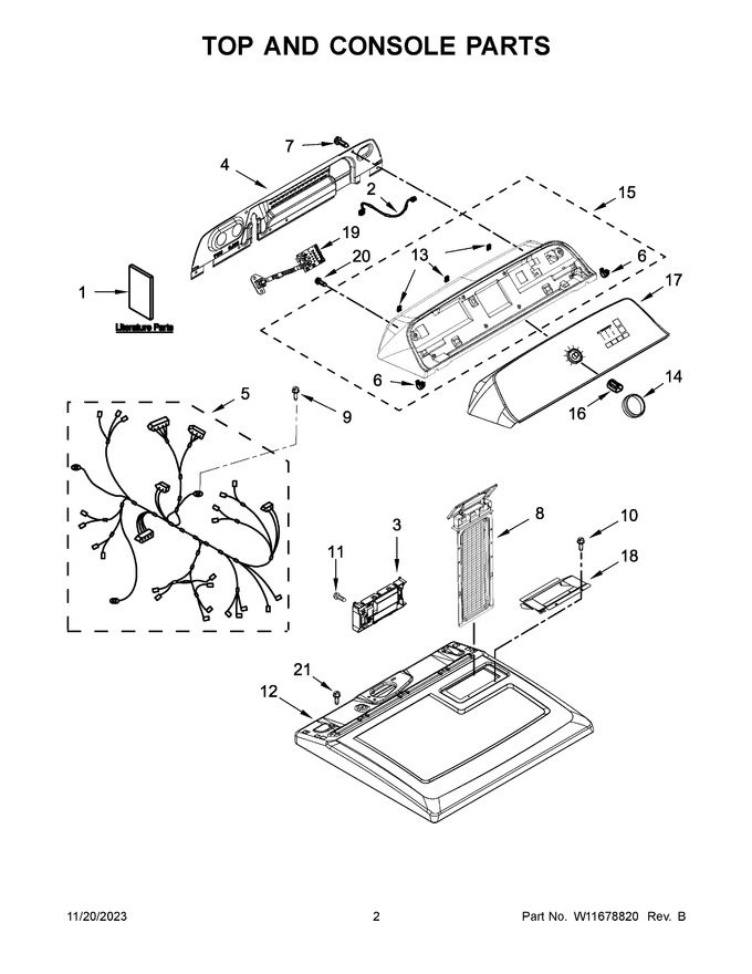 Diagram for WGD6150PW0