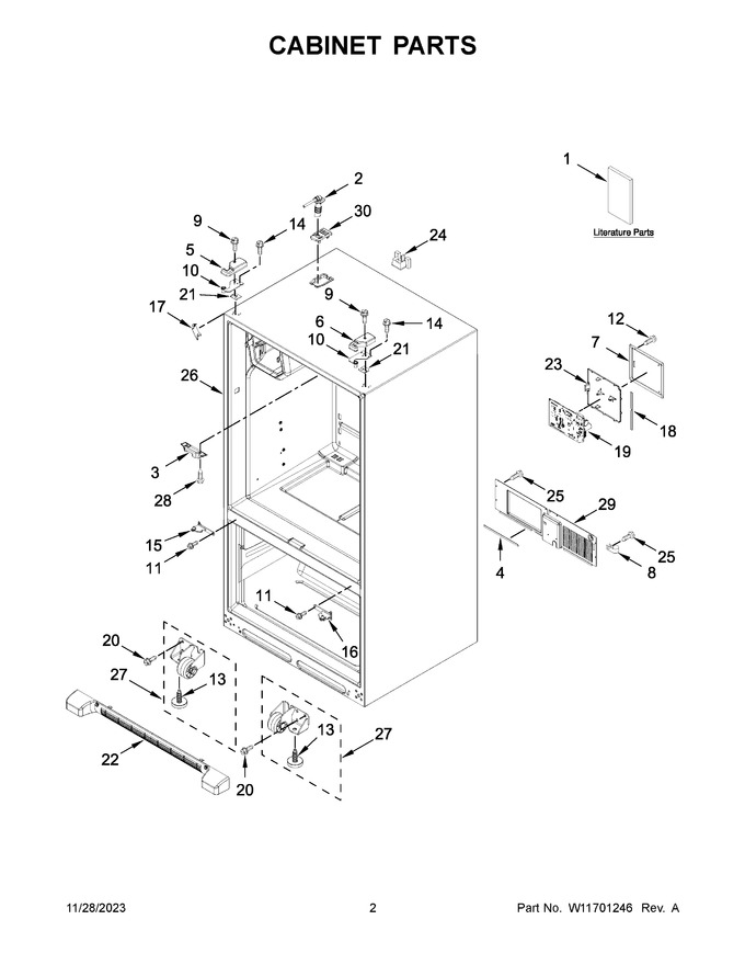 Diagram for WRF555SDFZ18