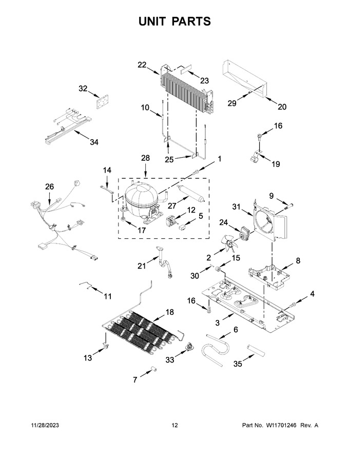 Diagram for WRF555SDFZ18