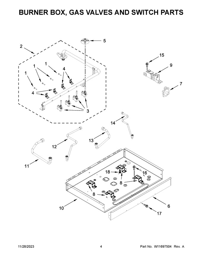 Diagram for WCGK5030PW00