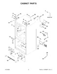 Diagram for 02 - Cabinet Parts