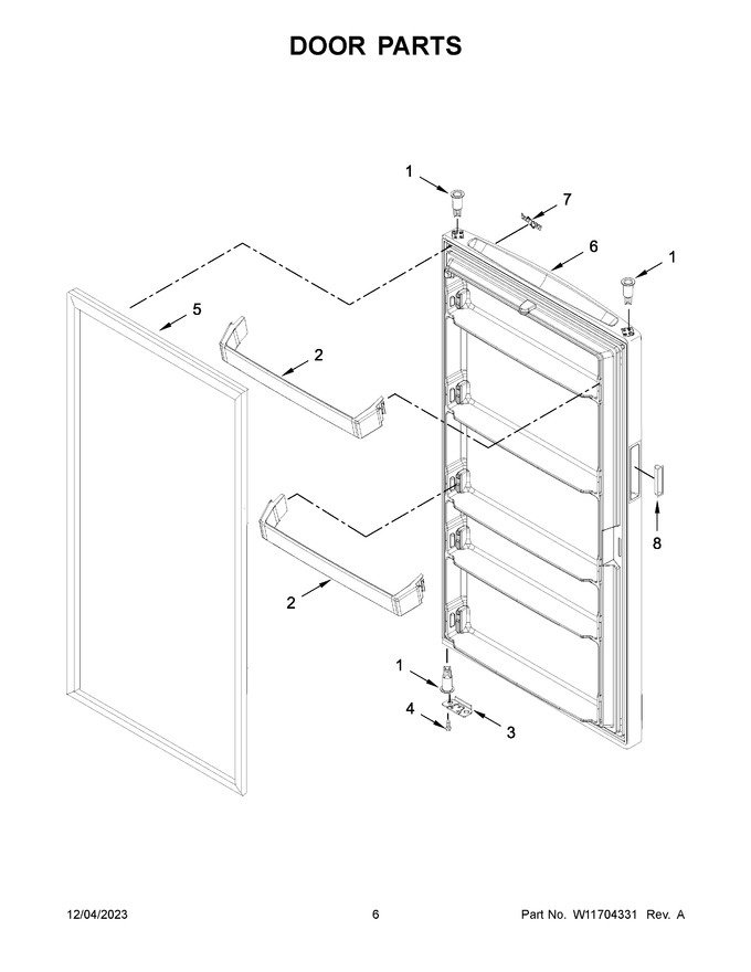 Diagram for WZF34X20DW06